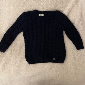 Gilly Hicks Navy Knit Sweater